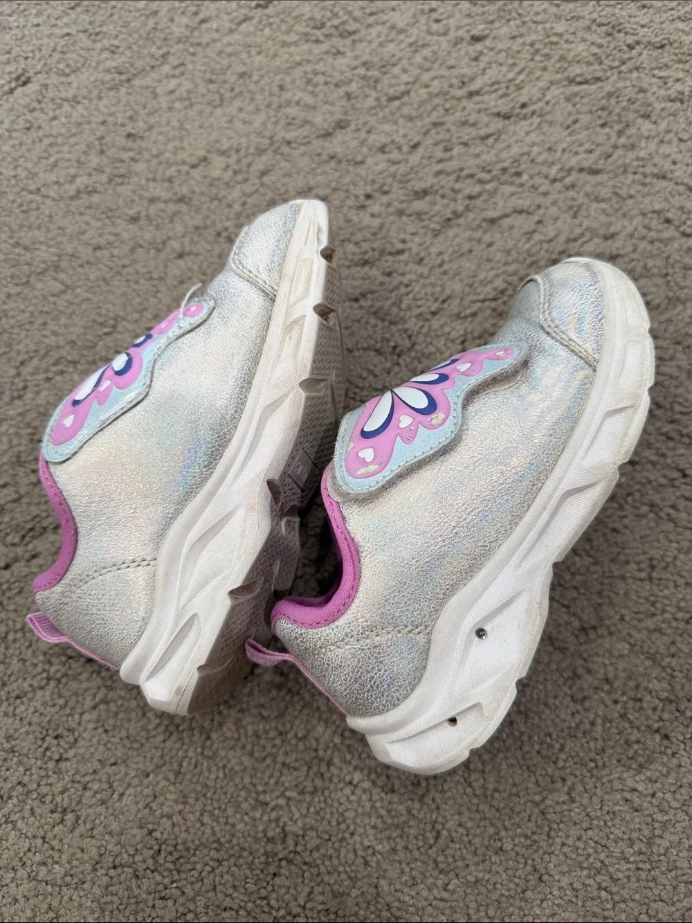 Butterfly Light-Up Sneakers